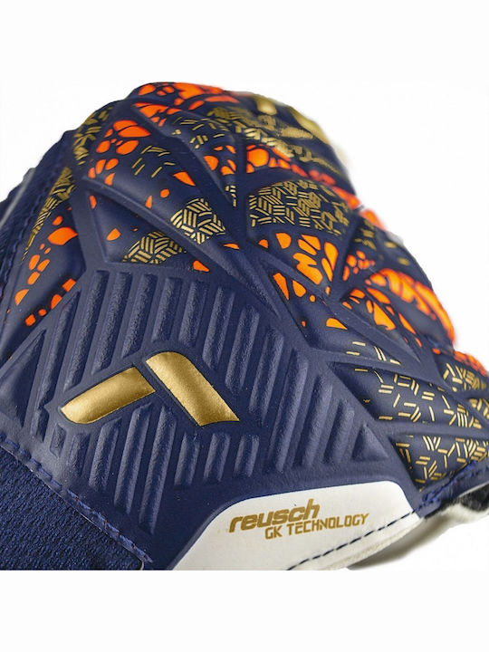 Reusch Attrakt Grip Γάντια Τερματοφύλακα Ενηλίκων Μπλε