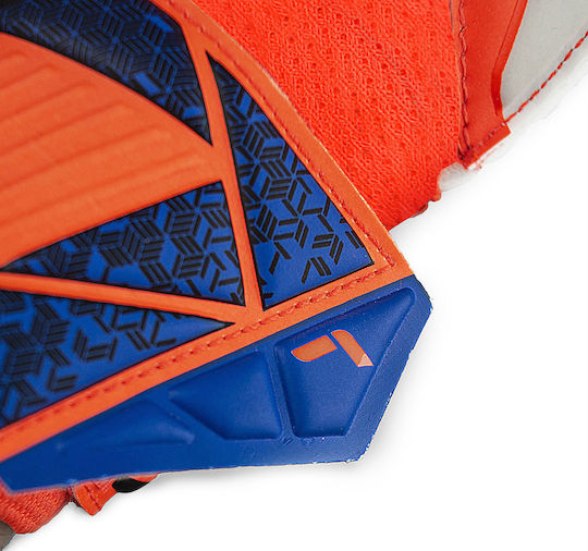 Reusch Attrakt Solid Finger Support Γάντια Τερματοφύλακα Παιδικά Πορτοκαλί