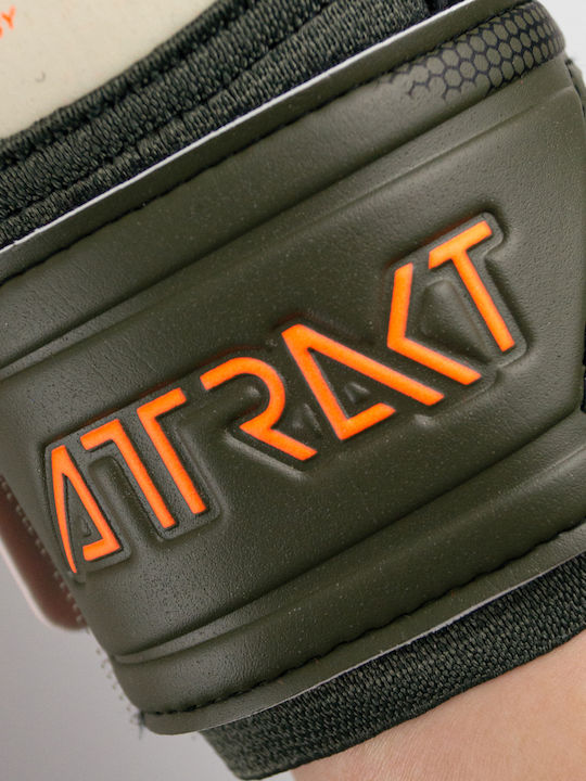 Reusch Attrakt Freegel Gold X Γάντια Τερματοφύλακα Ενηλίκων Πράσινα