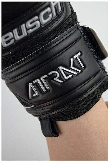 Reusch Attrakt Freegel Infinity Голмански ръкавици за Възрастни Черен