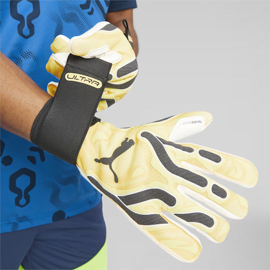 PUMA Ultra Ultimate Hybrid Mănuși portar Adulți Galbene