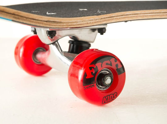 Fish Skateboards Distortion 8" Complete Shortboard Πολύχρωμο