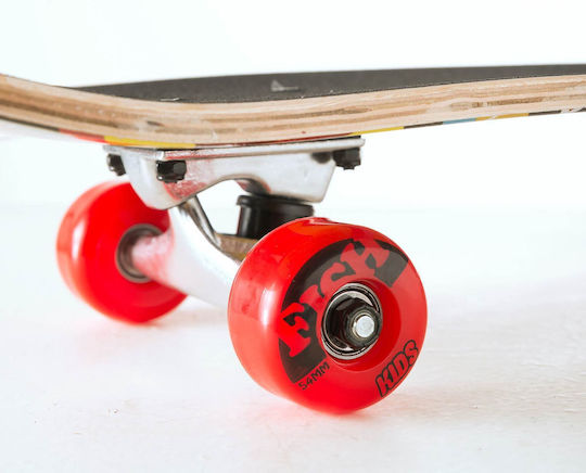 Fish Skateboards Street 8" Complete Shortboard Πολύχρωμο