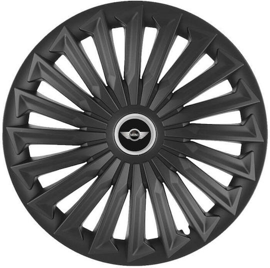Set Capace De Roți Auto Compatibile Cu Mini Cooper 4 Bucăți 14 Gri