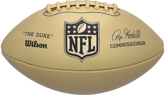 Wilson Duke Metallic Edition Mingea de Rugby Aurie