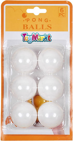 ToyMarkt Toy Markt 91188 Bile de ping-pong 6buc