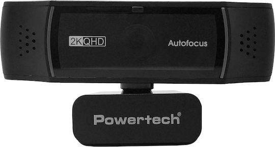 Powertech Web Camera 2K με Autofocus PT-1428