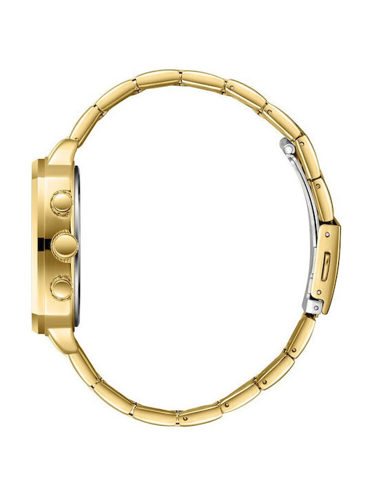 Lee Cooper Men's Watch Battery with Gold Metal Bracelet