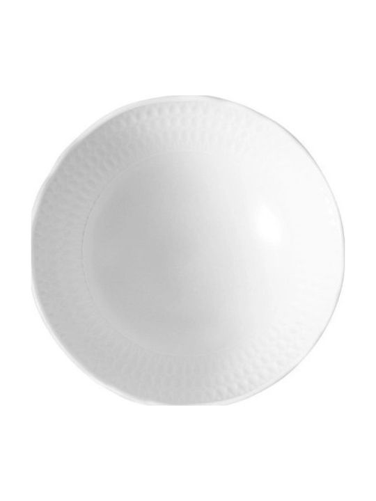Cmielow White Porcelain Dinnerware Set 44pcs