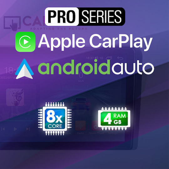 Carmedia Car Audio System for Seat Altea 2004-2015 (Bluetooth/USB/WiFi/GPS/Apple-Carplay/Android-Auto) with Touch Screen 9"