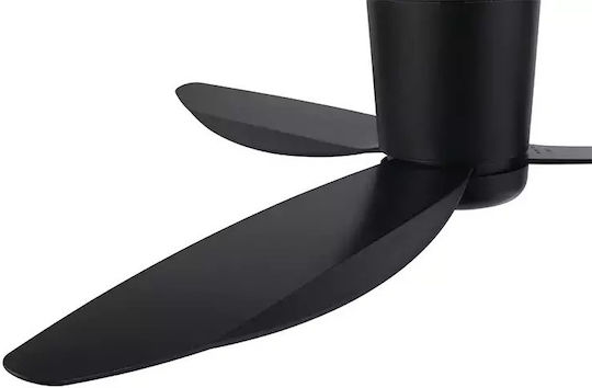 Lucci Air Array Ανεμιστήρας Οροφής 137cm με Φως Μαύρος
