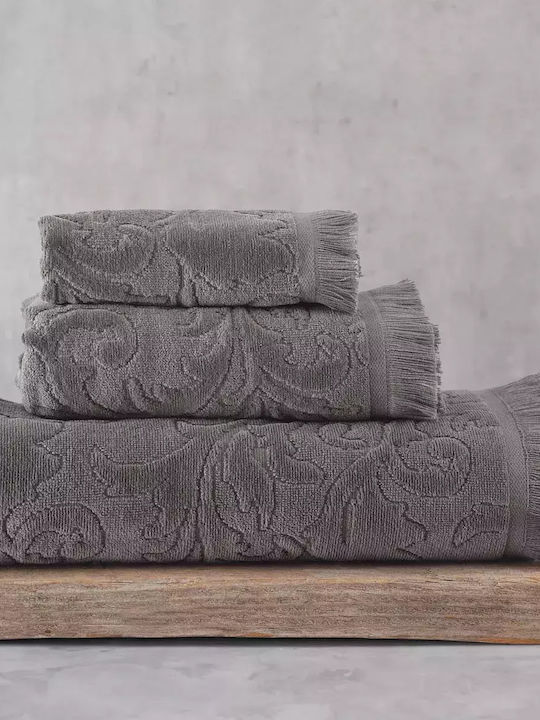 Rythmos Facecloth Sienna 50x90cm Grey Weight 480gr/m²