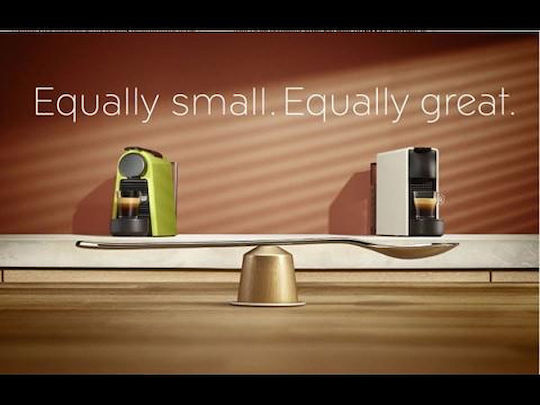 Krups Essenza Mini Pod Coffee Machine Nespresso Pressure 19bar White