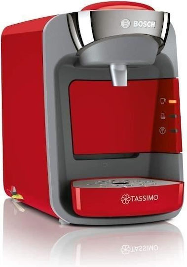 Bosch Suny Kapsel-Kaffeemaschine Tassimo Druck 3.3bar Rot