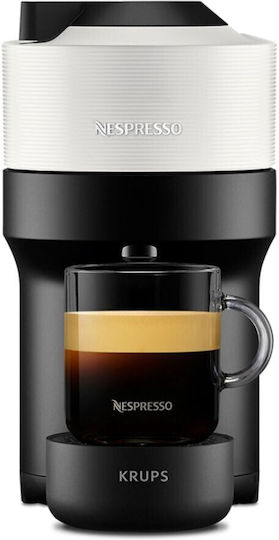 Krups Vertuo Pop Pod Coffee Machine Vertuo Pressure 15bar White