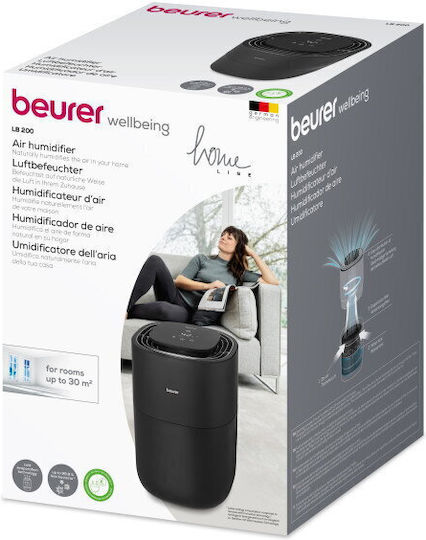 Beurer LB 200 Καθαριστής Αέρα / Υγραντήρας 17W για Χώρους 30m²
