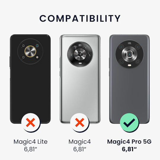 KWmobile Задна корица Силикон Син (Honor Magic5 Lite)