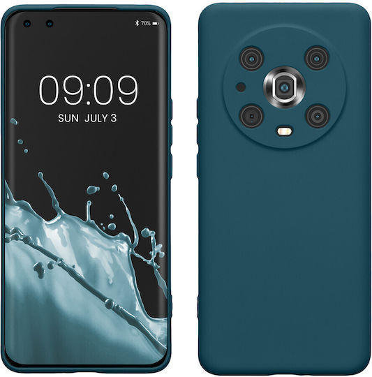 KWmobile Задна корица Силикон Син (Honor Magic5 Lite)