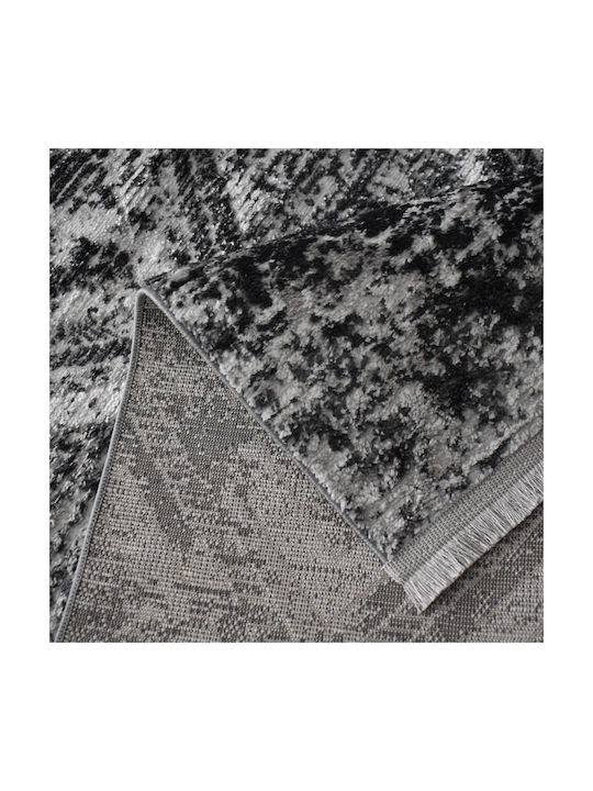 Saray Home Halic Modern Bedroom Rugs Set Gray HL615 GR 3pcs