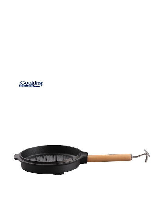 Heinner Nature Tiefer Topf aus Gusseisen 7Es / 29.5cm