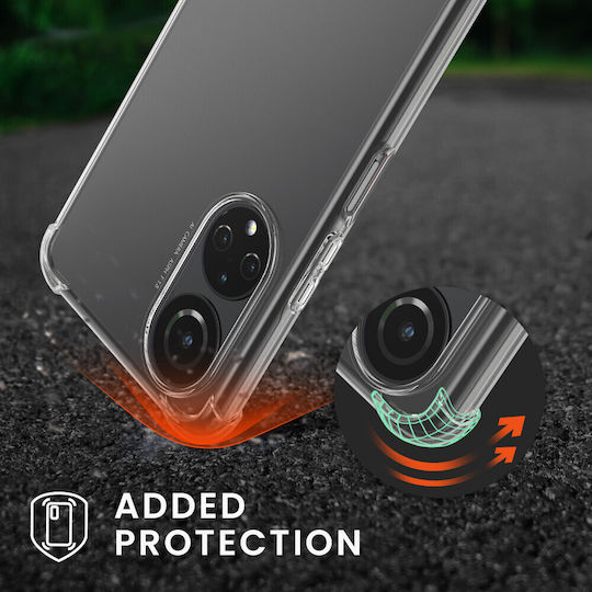 KWmobile Back Cover Silicone with Strap Transparent (Honor X7)