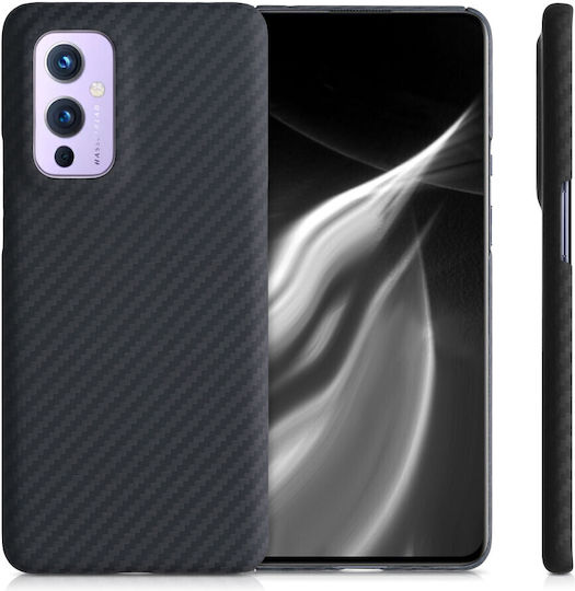 Kalibri Задна корица Aramid Fiber Черен (OnePlus 9)