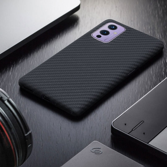 Kalibri Задна корица Aramid Fiber Черен (OnePlus 9)