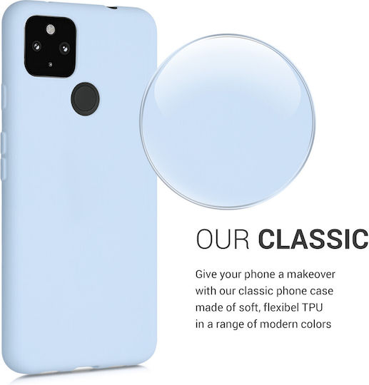 KWmobile Back Cover Silicon Albastru (Google Pixel 4a 5G)