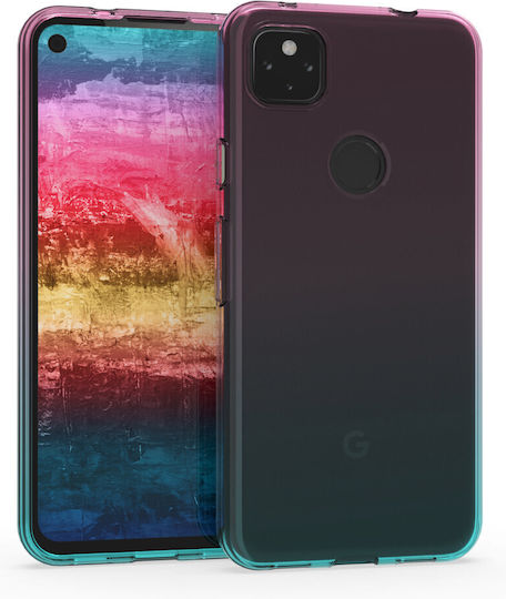 KWmobile Задна корица Силикон Син (Google Pixel 4a 5G)