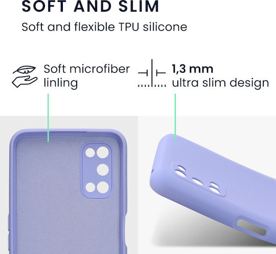 KWmobile Back Cover Silicone Blue (Realme 7 5G)