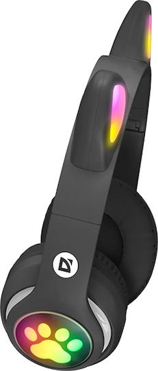 Defender FreeMotion B585 Bluetooth Wireless On Ear Headphones with Radio with 8 hours of Operation Black