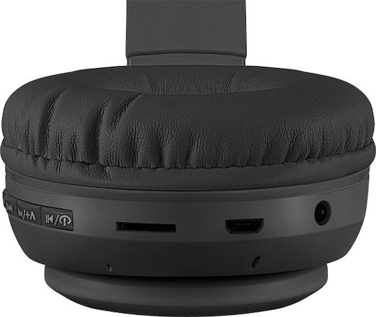 Defender FreeMotion B585 Bluetooth Wireless On Ear Headphones with Radio with 8 hours of Operation Black