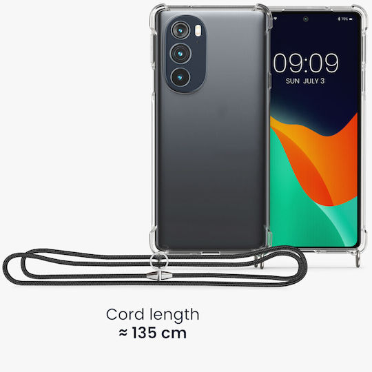 KWmobile Edge Back Cover Σιλικόνης Διάφανο (Motorola Edge 30 Pro)