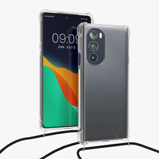 KWmobile Edge Back Cover Σιλικόνης Διάφανο (Motorola Edge 30 Pro)