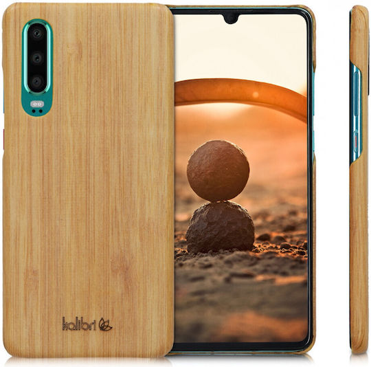 Kalibri Umschlag Rückseite Braun (Huawei P30)