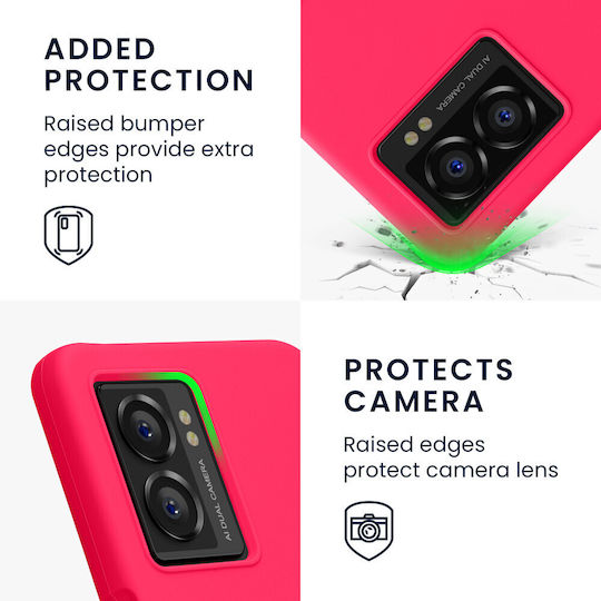 KWmobile Back Cover Σιλικόνης Ροζ (OnePlus Nord)