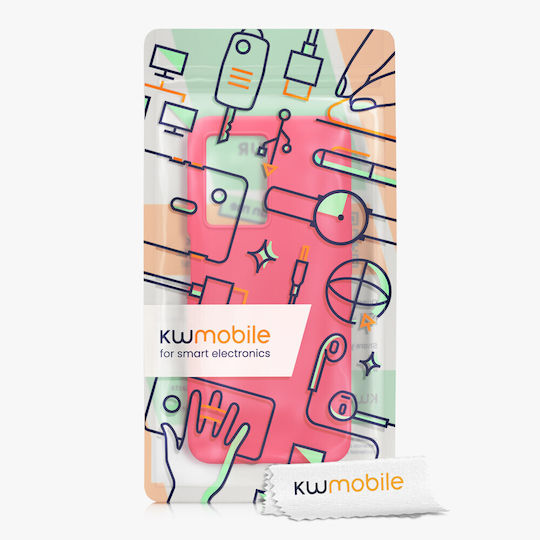 KWmobile Back Cover Σιλικόνης Ροζ (OnePlus Nord)