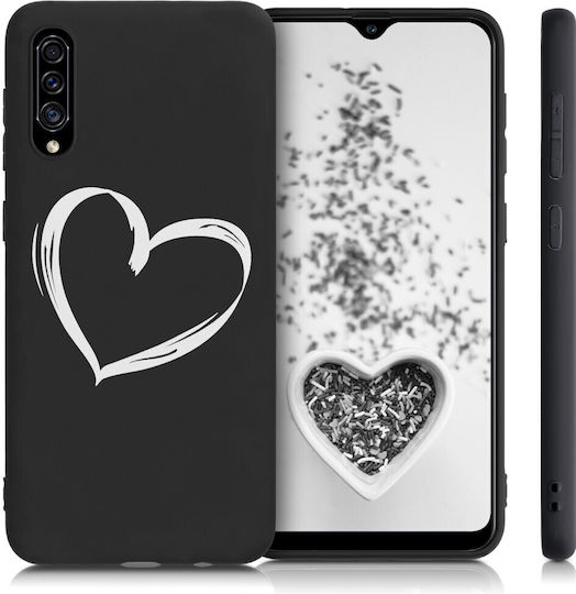 KWmobile Back Cover Σιλικόνης Λευκό (Galaxy A30s)