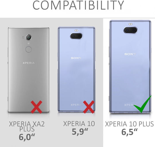 KWmobile Wood Back Cover Maro (Xperia 10 Plus)