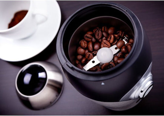 Eldom Electric Coffee Grinder 150W for 50gr Beans Silver