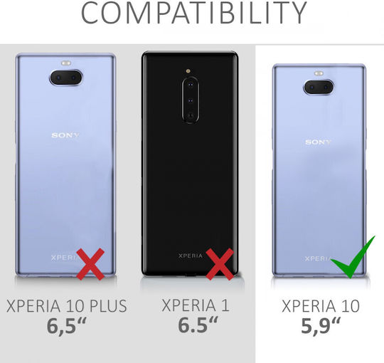 KWmobile Back Cover Silicon Maro (Xperia 10)