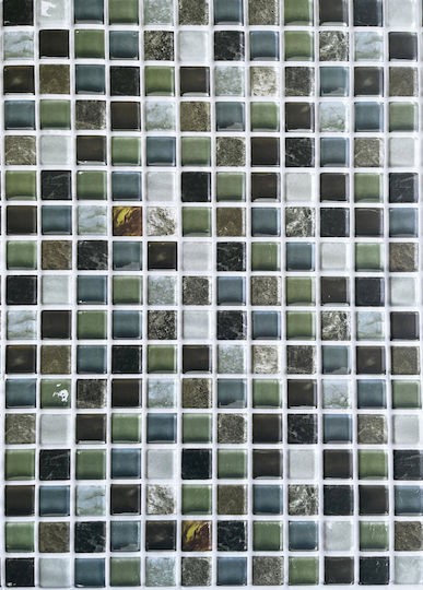 Panouri Decorative 3D Din PVC Cu Adeziv Iceland Multicolor 98x48x0.3cm