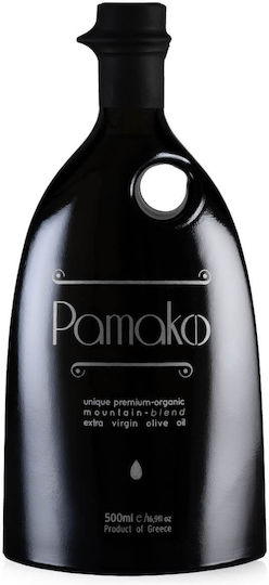 Pamako Exzellentes natives Olivenöl Bio-Produkt Ultra Premium mit Aroma Unverfälscht Kreta Mischung 500ml 1Stück