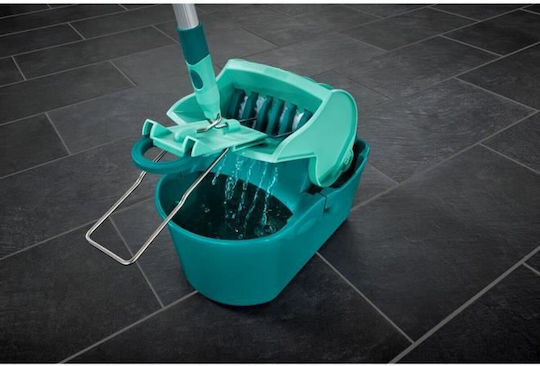 Leifheit Mop Bucket Plastic Capacity 8lt Blue