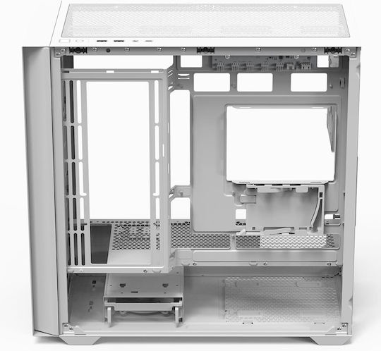 Aerocool D302A Gaming Mini Tower Computer Case with Side Window White