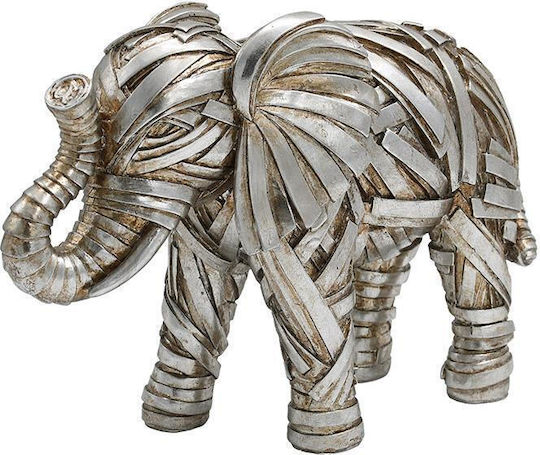 Figurină Decorativă de Masă Fylliana Fl25233 Elefant Culoare Argintie 23x9x16cm Figurină Decorativă de Masă Fylliana Fl25233 Elefant Culoare Argintie 23x9x16cm