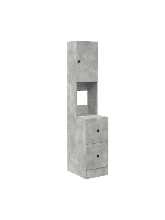 Floor Cabinet Grey Skyros 35x50x180cm