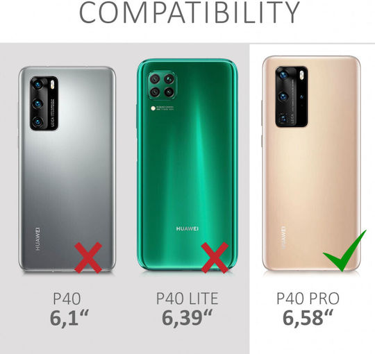 Kalibri Back Cover Πλαστικό Καφέ (Huawei P40 Pro)
