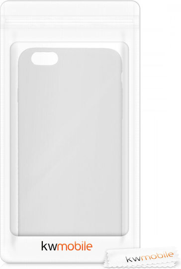 KWmobile Umschlag Rückseite Silikon Weiß (iPhone 6/6s PlusRealme 6 / 6s)