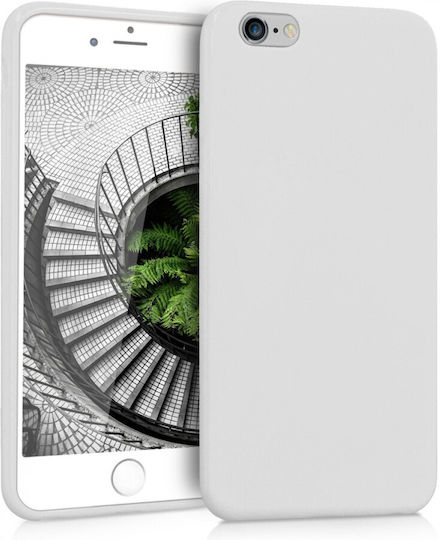 KWmobile Umschlag Rückseite Silikon Weiß (iPhone 6/6s PlusRealme 6 / 6s)